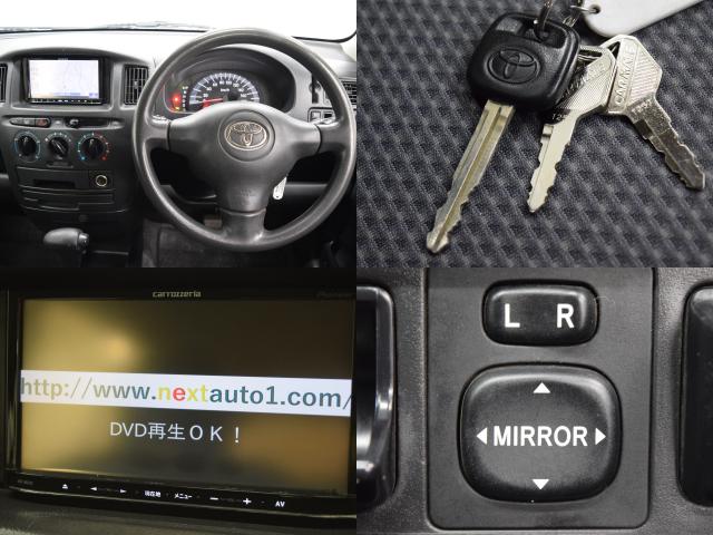 トヨタ サクシードバン UL 4WD ナビ 地デジTV フルセグ Bluetooth リフトアップ  新品ルーフラック ブラックアウトホイール 新品マッドタイヤ アウトドアカスタムの画像13
