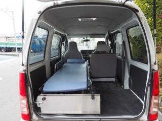 スバル サンバーバン 福祉車両　患者輸送車　寝台車　ストレッチャー　ＩＡ２００　４人乗りの画像9